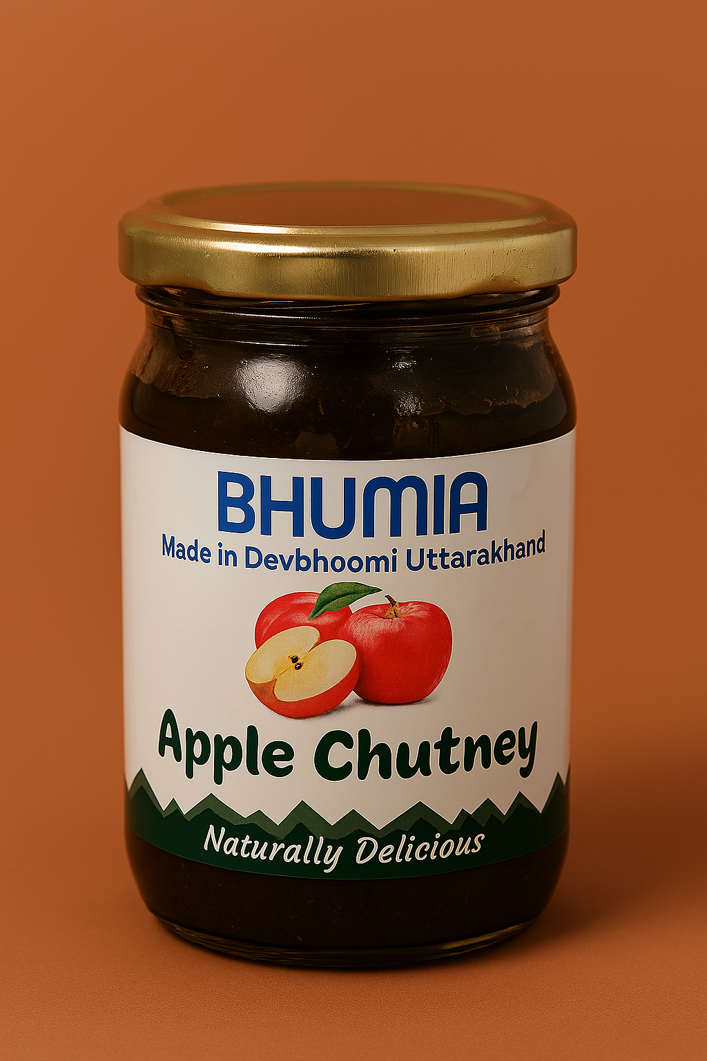 Bhumia Apple Chutney 500gm.