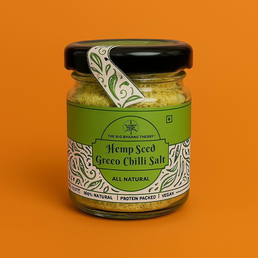 Hemp Seed Green Chilli Salt 25gms.