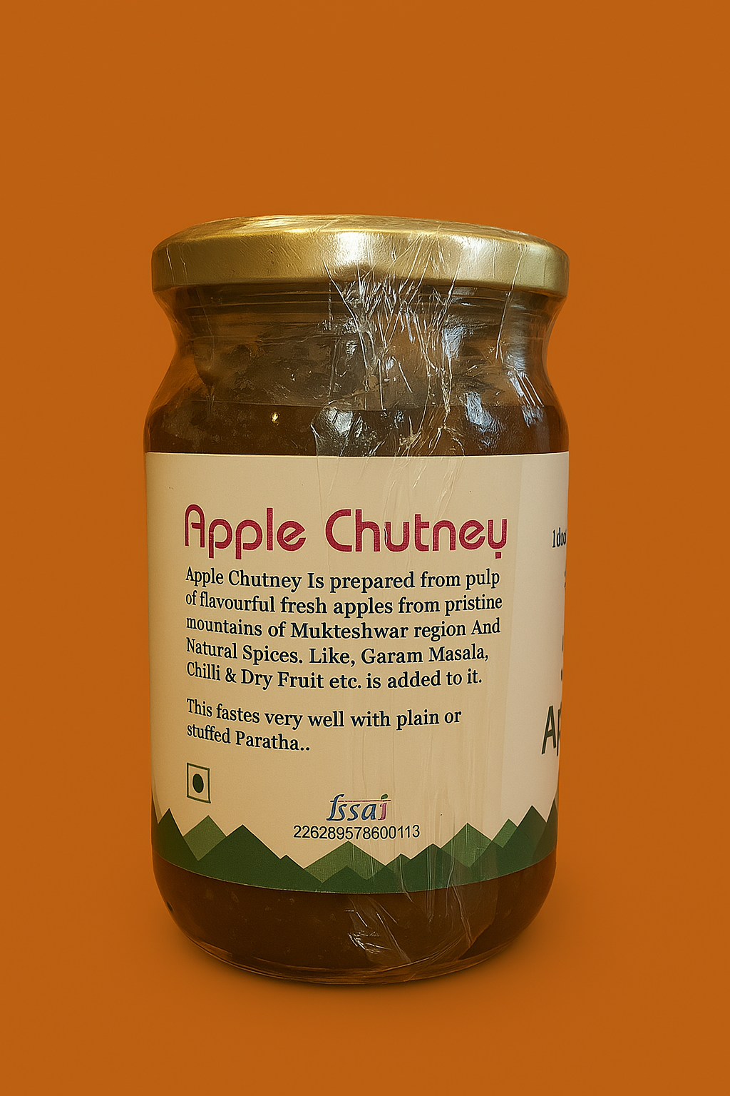 Bhumia Apple Chutney 500gm.