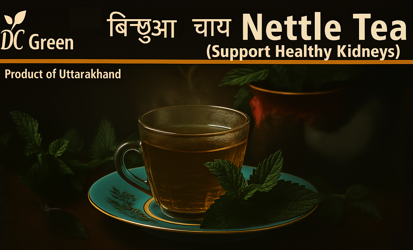 Nettle Tea 50gm. DC Green