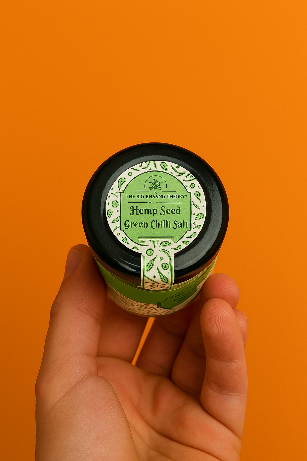 Hemp Seed Green Chilli Salt 25gms.