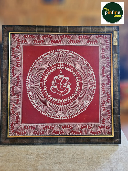 Aipan Art  Central Motif