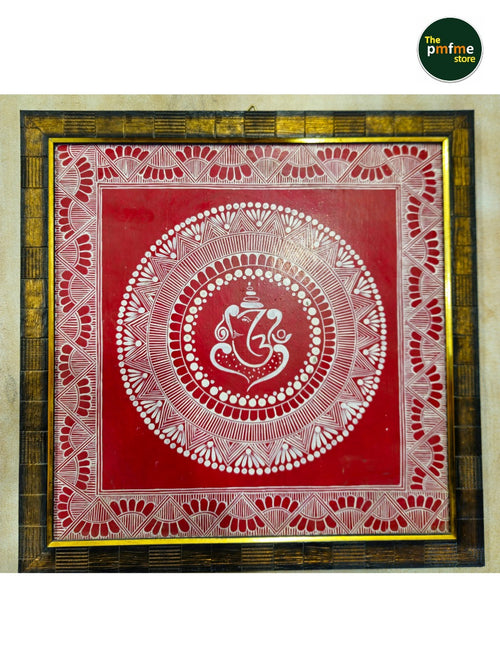 Aipan Art  Central Motif